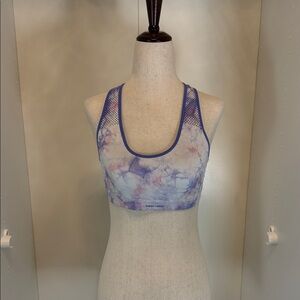 EUC Happy Nation Women's Tie-Dye Sports Bra